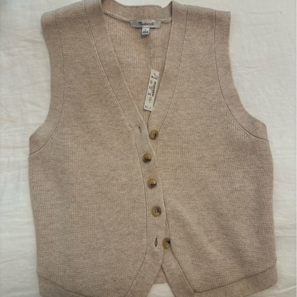 Cute madewell sweater vest!!
